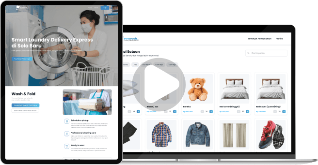 Evewash website by Evetech Solution