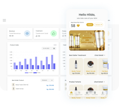 Glamori Clinic website by Evetech Solution